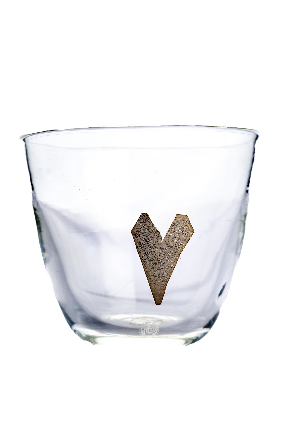 Mysskål med silverhjärta