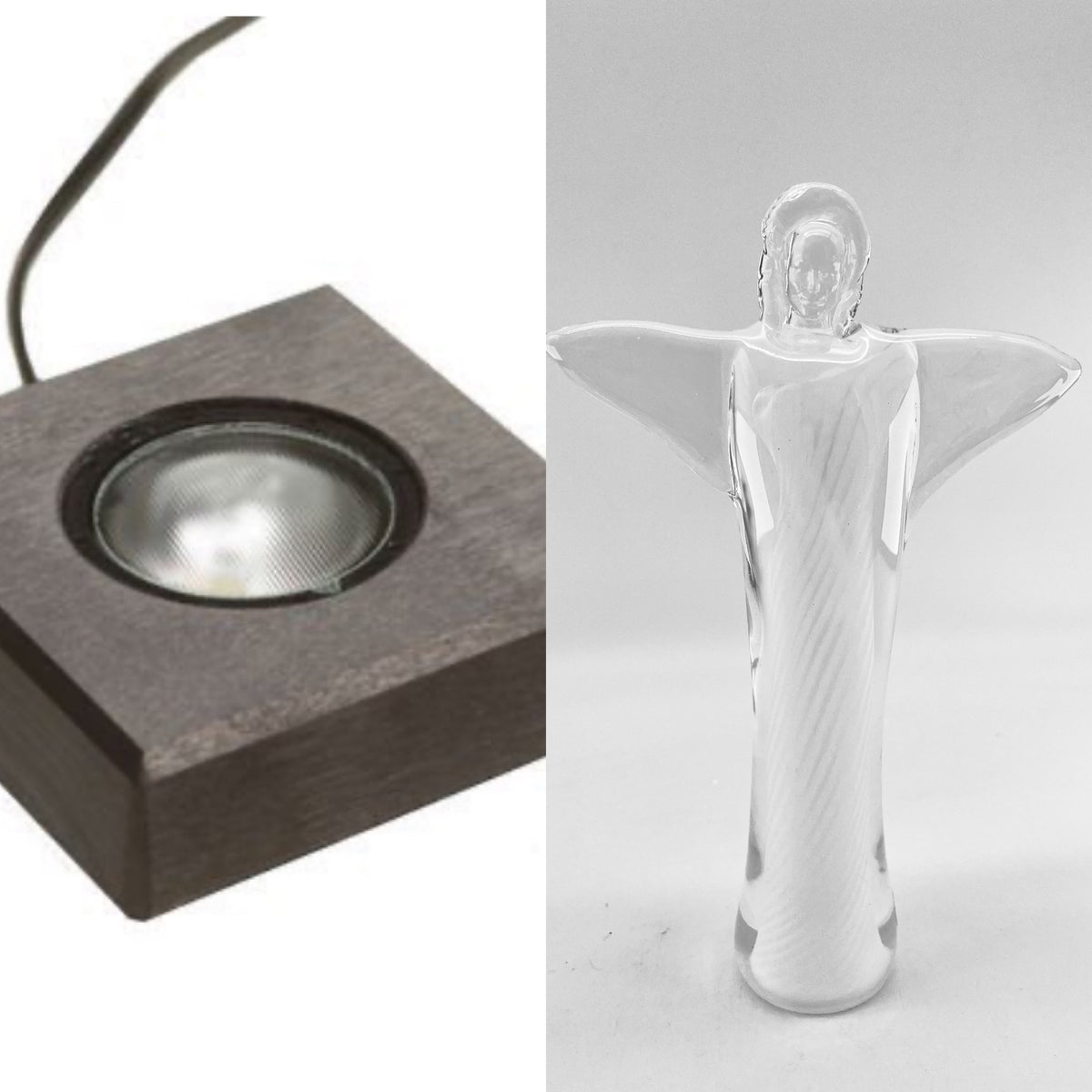 Skyddsänglar - Glasskulptur - Heta Hyttan