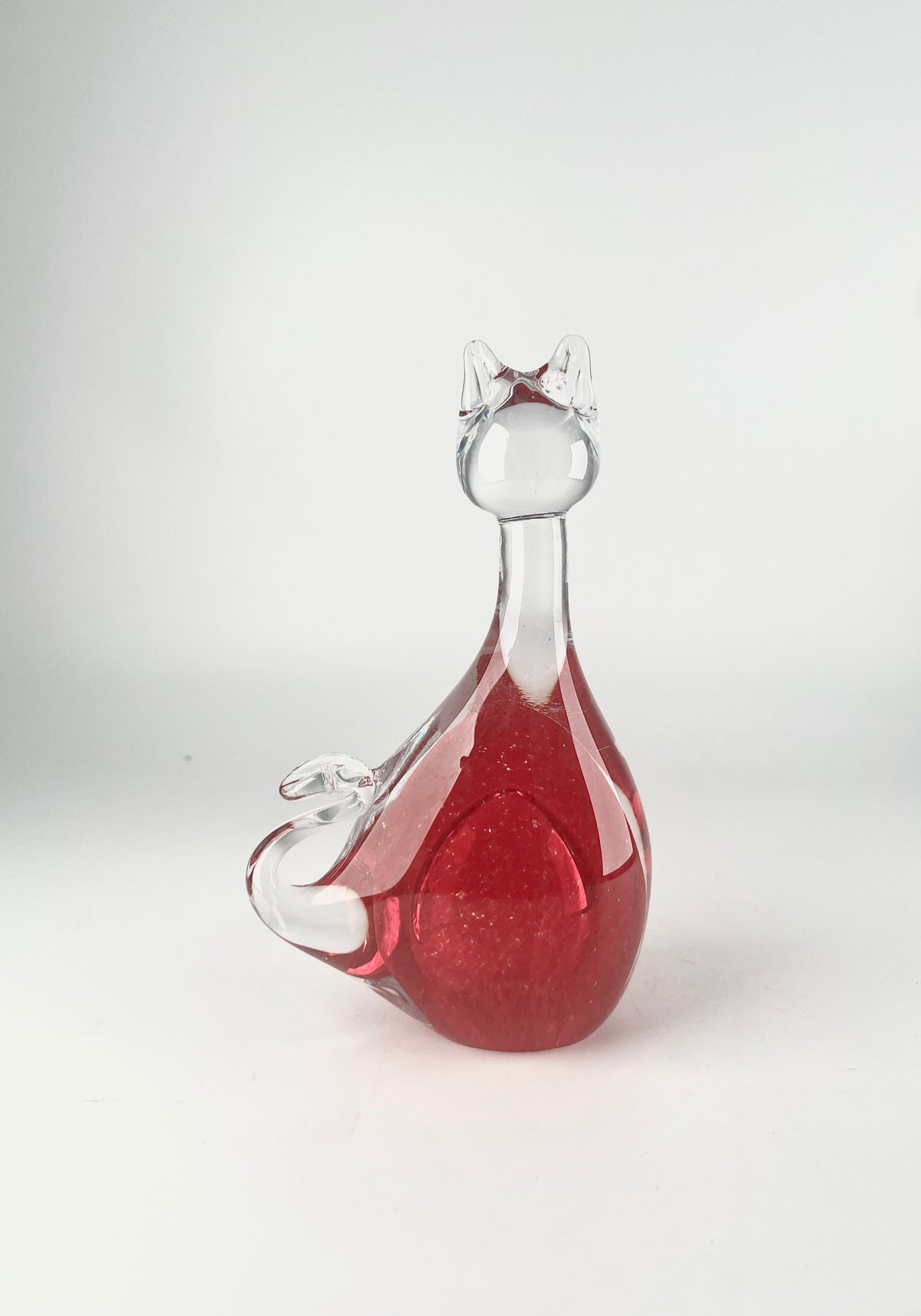 Sommarkatt - Glasskulptur - Heta Hyttan