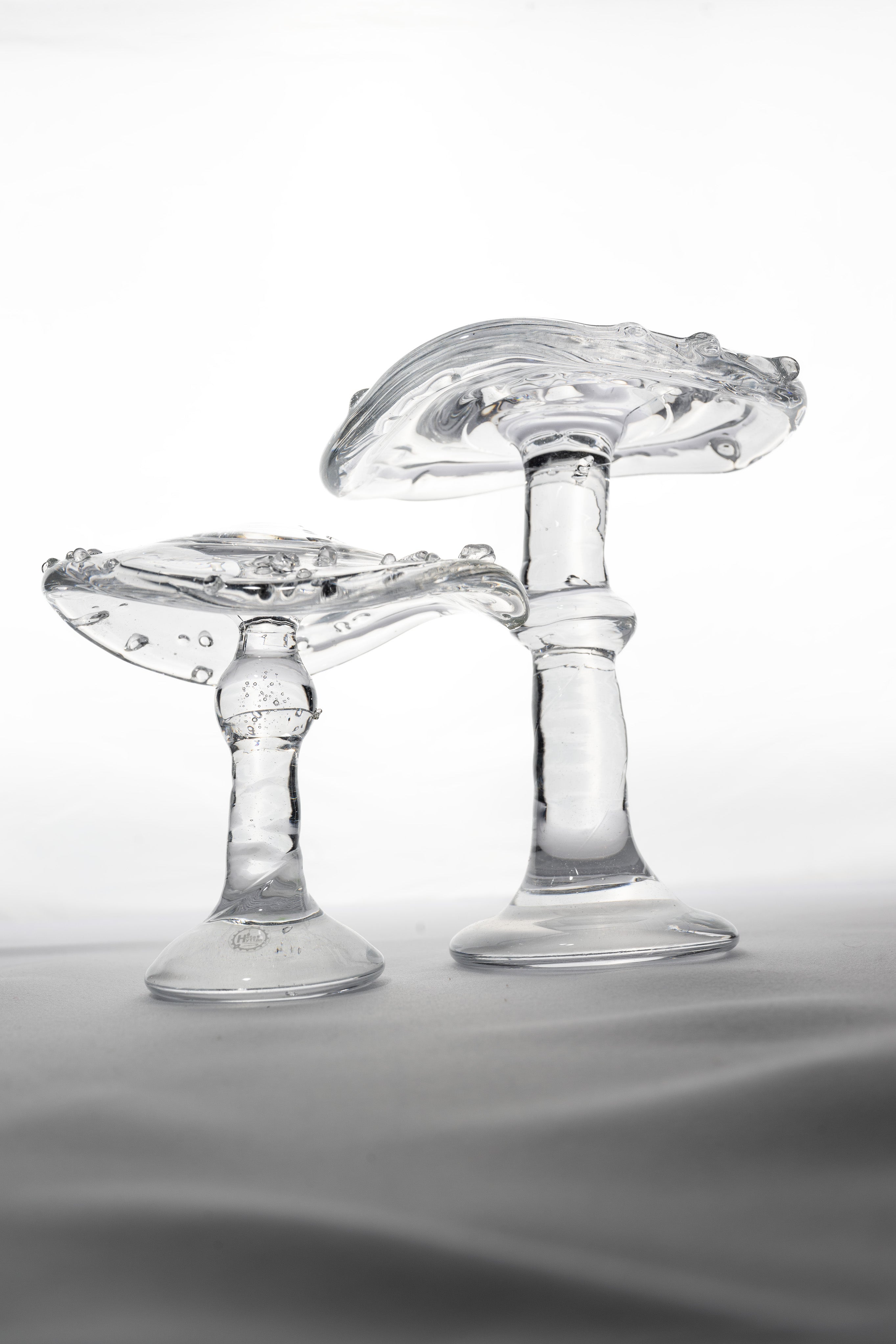 Svampar - Skulptur i klarglas