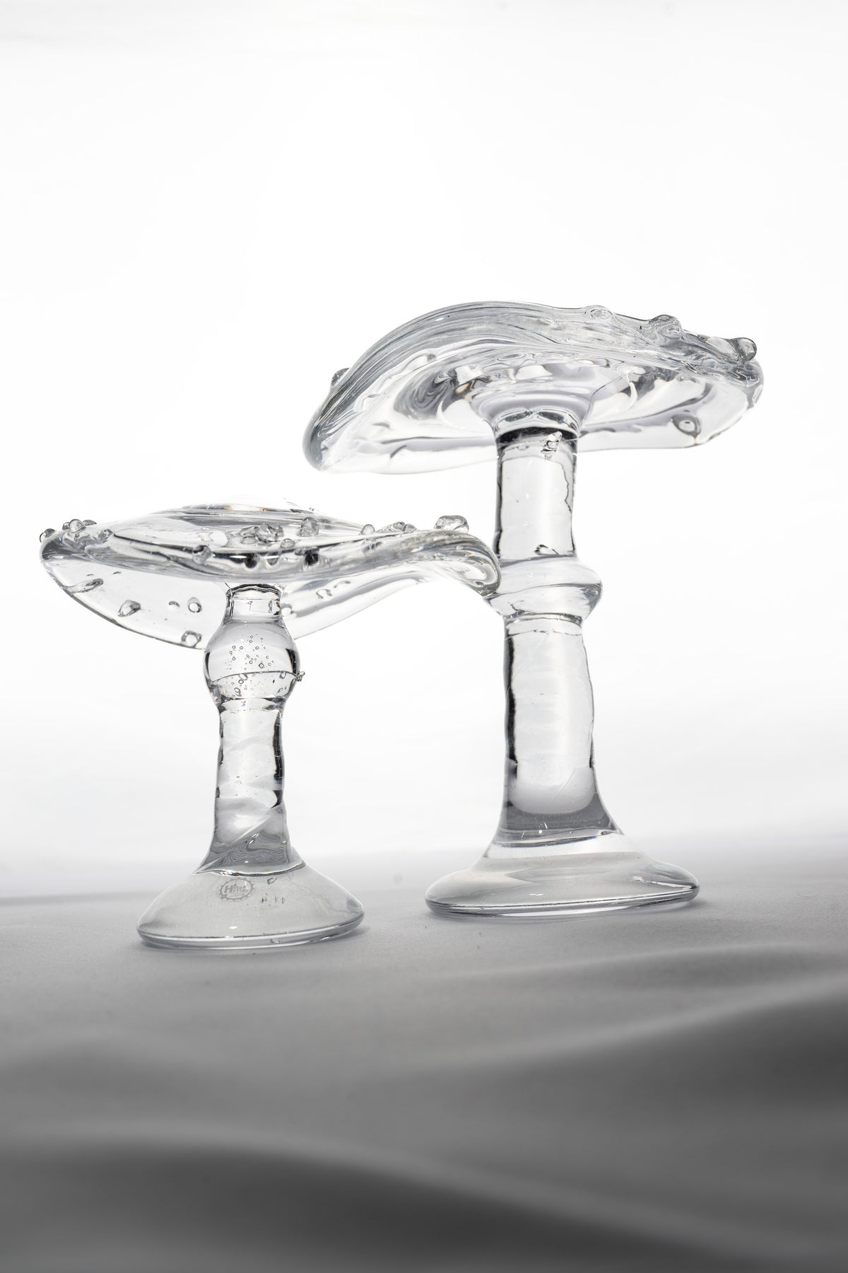 Svampar - Skulptur i klarglas - Heta Hyttan